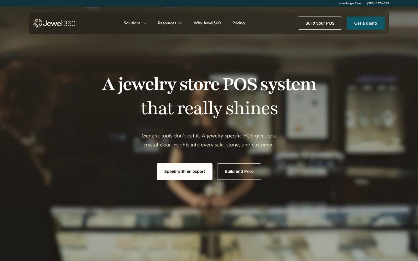 Jewel360 website screenshot