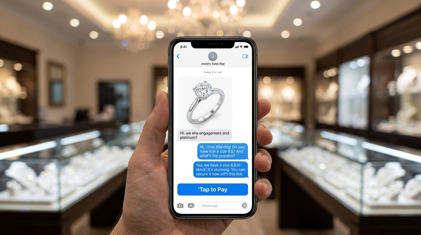 Customers text you. The right rep answers.