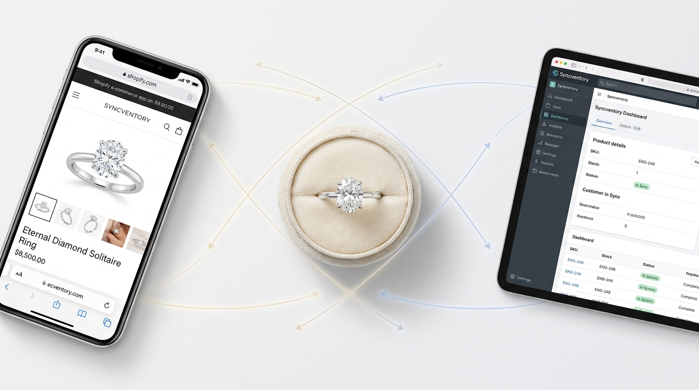 Your online store, finally in sync.