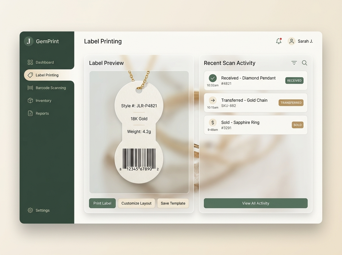 Print it. Scan it. Every handoff tracked.